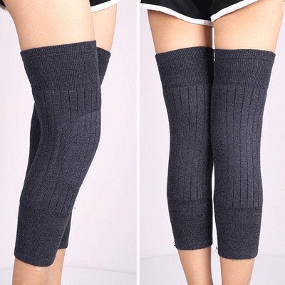淘宝代发保暖羊绒护膝 加绒加厚羊绒护膝 冬季防寒加长 通用批发|ms