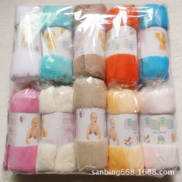 春秋新款进店礼品点赞礼小珊瑚绒毯子活动促销礼品厂家直销批发|ru