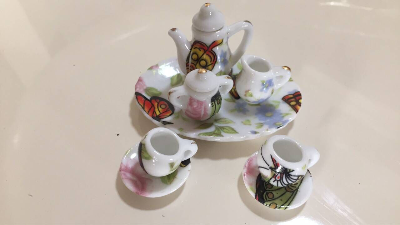 dollhouse  miniaturesʳ�� diy ģ�ͷ�������������� �մɲ��