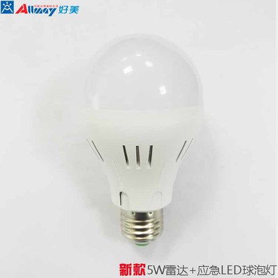 Meet an emergency microwave Induction bulb 5W Meet an emergency radar Induction Bulb lamp intelligence Induction Meet an emergency Bulb lamp Manufactor