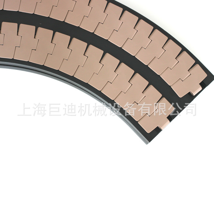 供应880TAB系列弯转链90度轨道 180度弯座 尼龙弯道 聚乙烯弯座