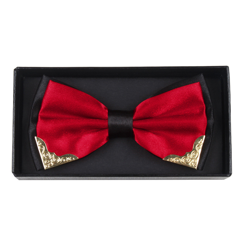 two-color fashionable bow tie English style with bow