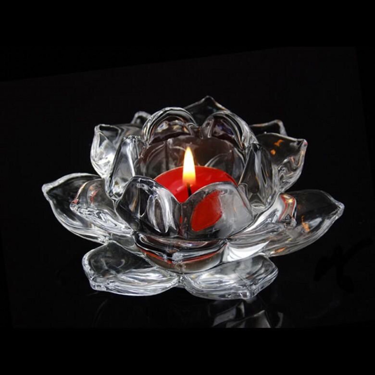 Crystal candle