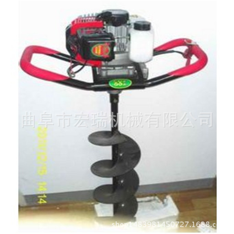 树木种植挖坑机 立柱修建大棚打坑机 电线干子挖坑机林业机械7是7