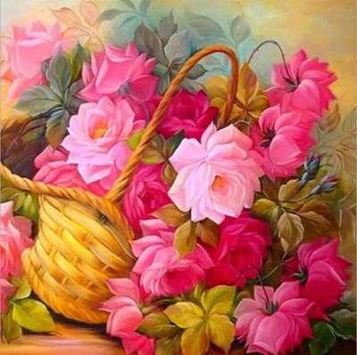 Foreign trade new pattern Full bore 5D Diamonds a living room Lovesickness Botany flowers and plants Stick drill Cross stitch Round diamond Manufactor wholesale