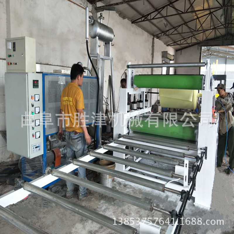 全自动变频高速片材贴面机PVC大板压合机亚克力发泡板热转印设备