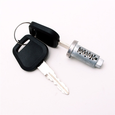 破损补寄门把锁芯 尾部正方形带螺纹孔衣柜门把锁芯 锁具配件|ms