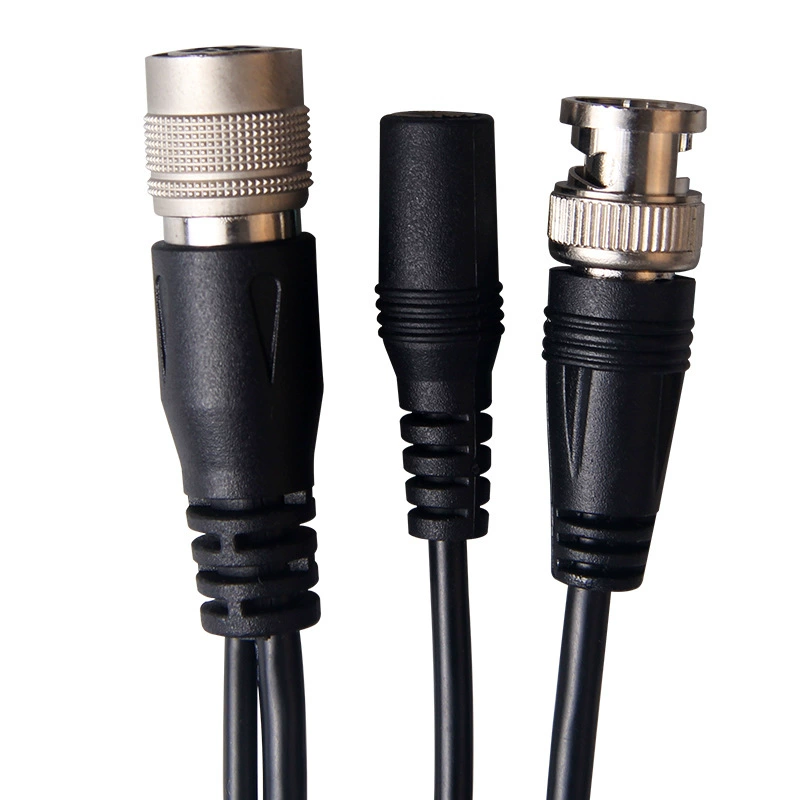 12Pin industrial camera cable power cable BNC video integrated control cable