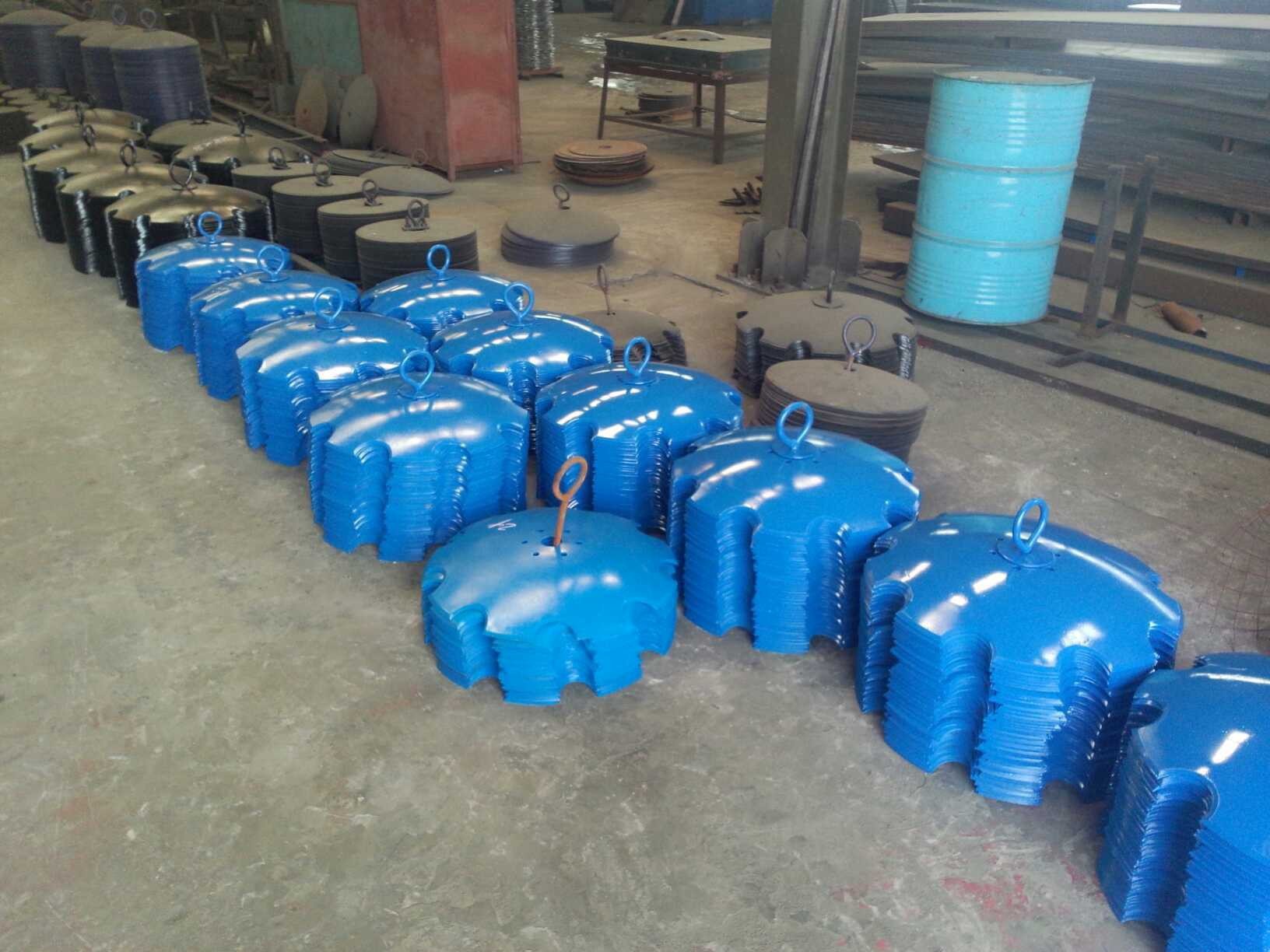 红日耙片供应65锰钢材质犁片直径660mm农机配件耙片圆盘耙片犁片