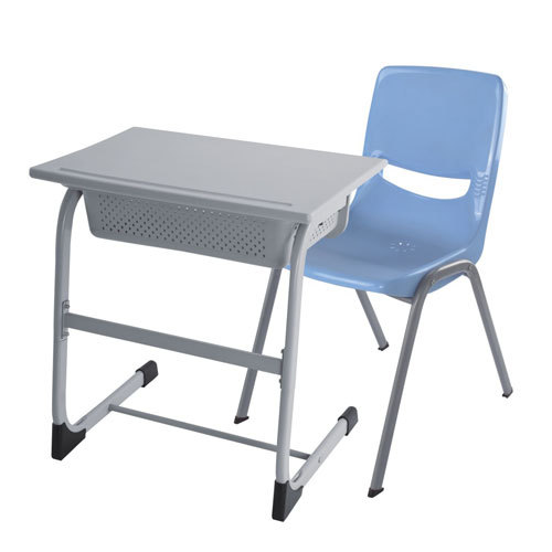 简易单人写字桌椅学校学生上课桌椅考试标准桌椅组合工厂直销