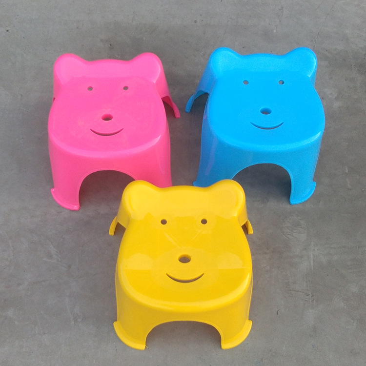 厂家清仓儿童宝宝塑料凳子可爱炫彩时尚凳儿童小板凳美容凳脚凳|ru