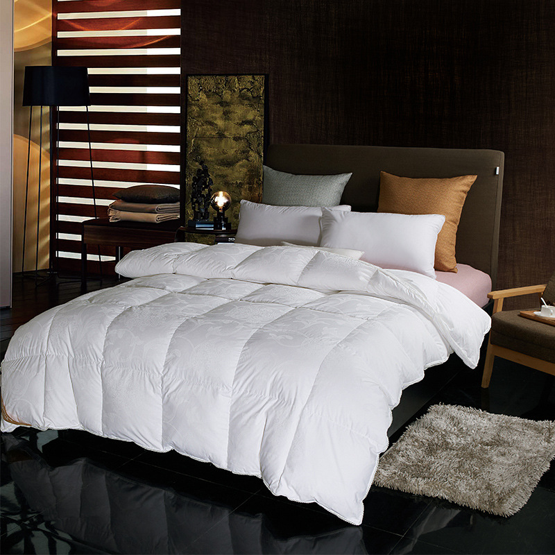 Down quilt 95 White Goose Down Eiderdowns Winter quilt The quilt core thickening Double keep warm quality goods Single student Dorm winter