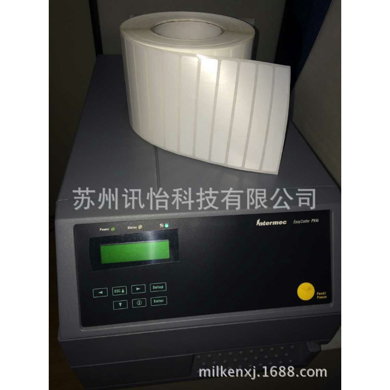 广东东莞LINTEC银消PET标签102*124单排R2K线滤料石英砂烟雾空气