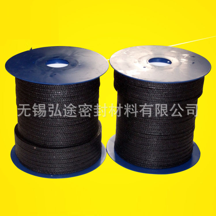 大量销售 耐酸碱腐蚀四氟盘根 无锡四氟盘根 四氟乙烯盘根