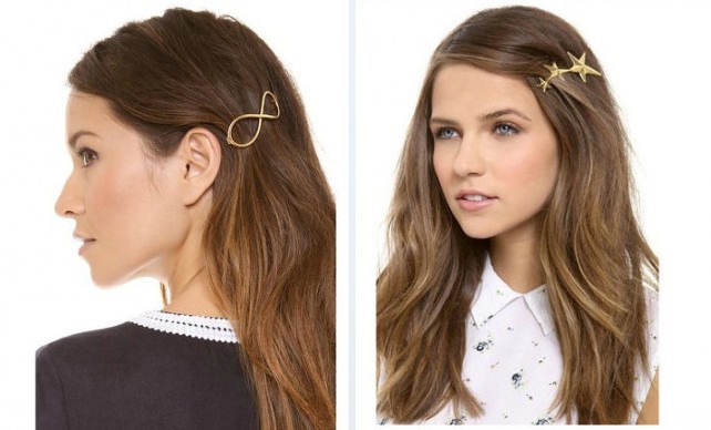20g Weight Hair Clip Hair Accessories Type 1 Piece Quantity Daily Occasion Alloy Material Moon Pattern Women'S Gender Plating Design Simple Style Style Simple Style Moon Alloy Plating Hair Clip 1 Piece 20
