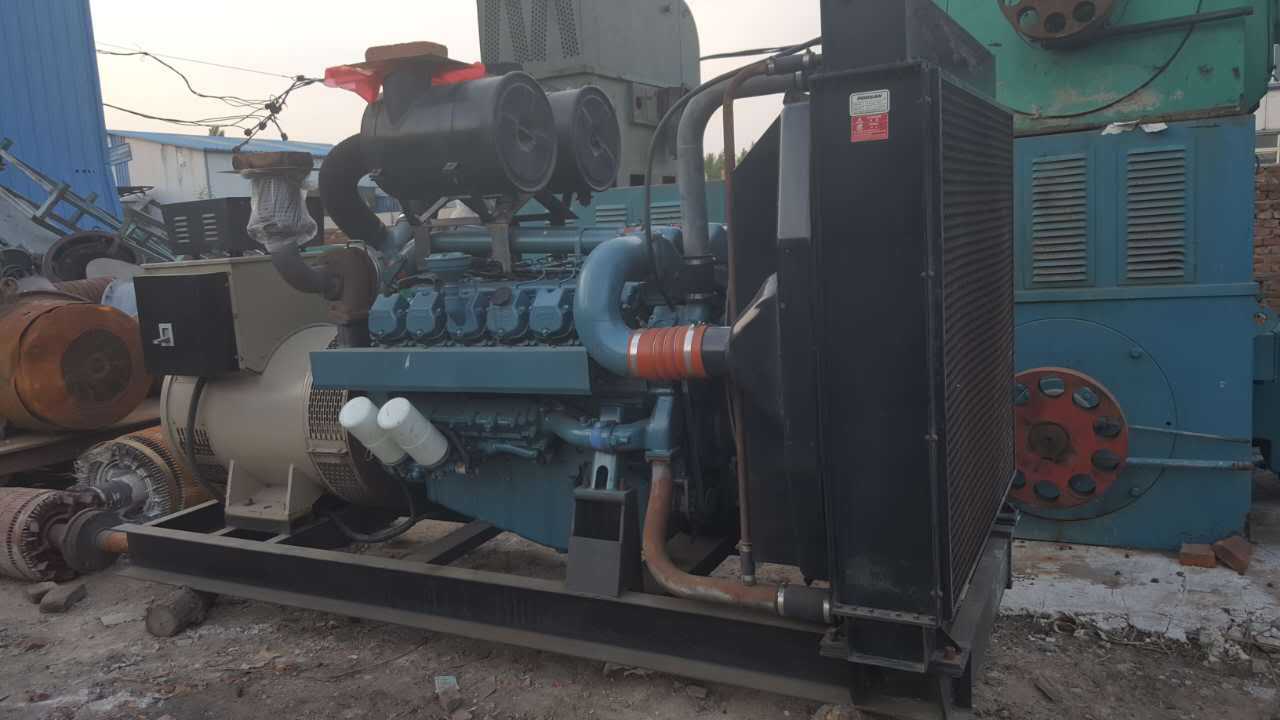 厂家处理闲置二手柴油发电机组大宇200KW 价格公道