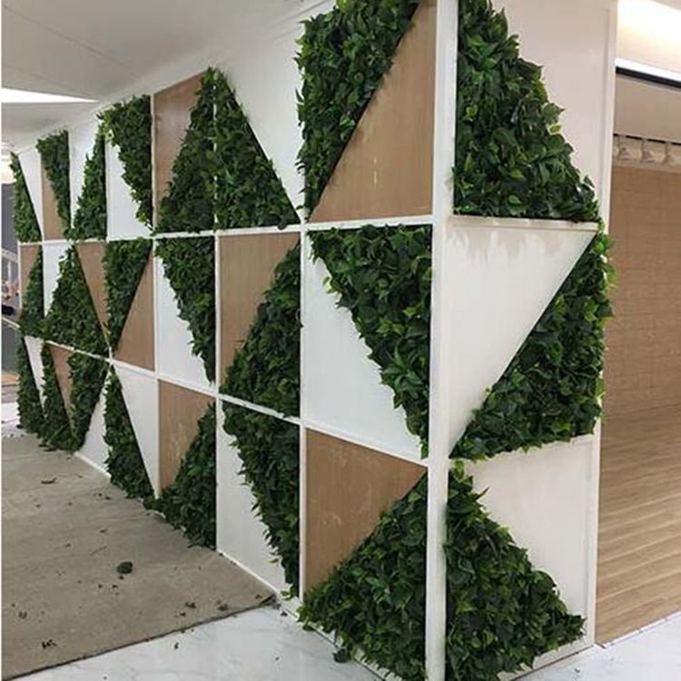 仿真植物背景墙，壁挂绿化墙体装饰