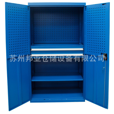 双开门重型车间工具柜抽屉储物柜工具箱车间加厚置物柜挂板