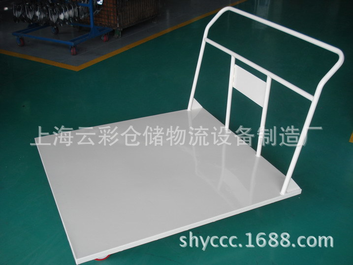 上海铁板箱架金属物流台车巧固架轮胎架布袋车托盘