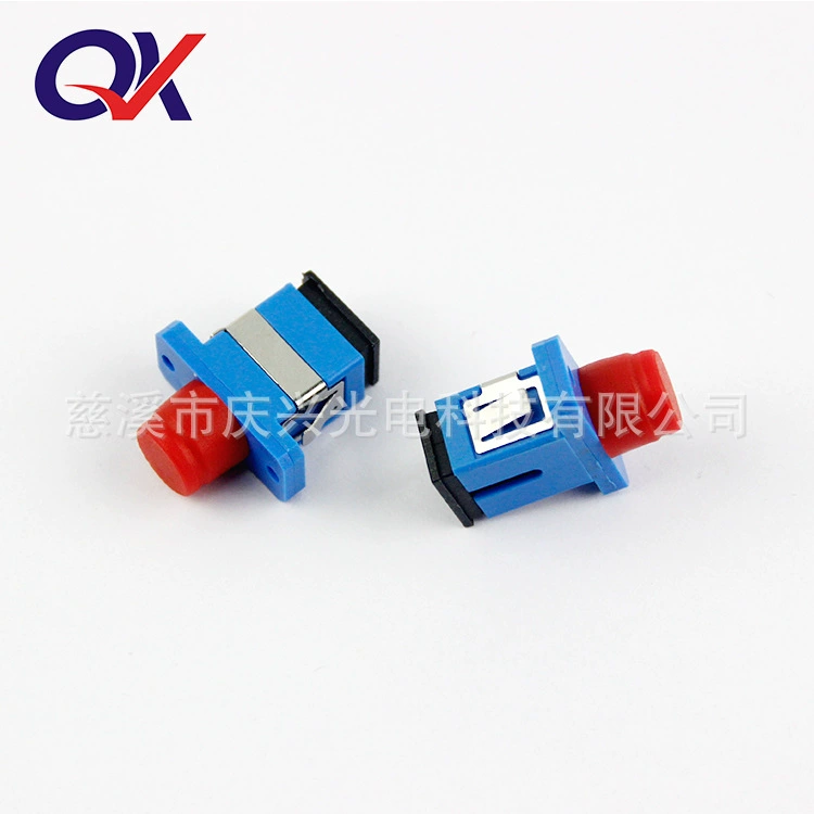 Прямые продажи, одномодовый оптоволоконный переходник операторского класса, фланец переходника SC-FC от круглого до квадратного стыкового соединения