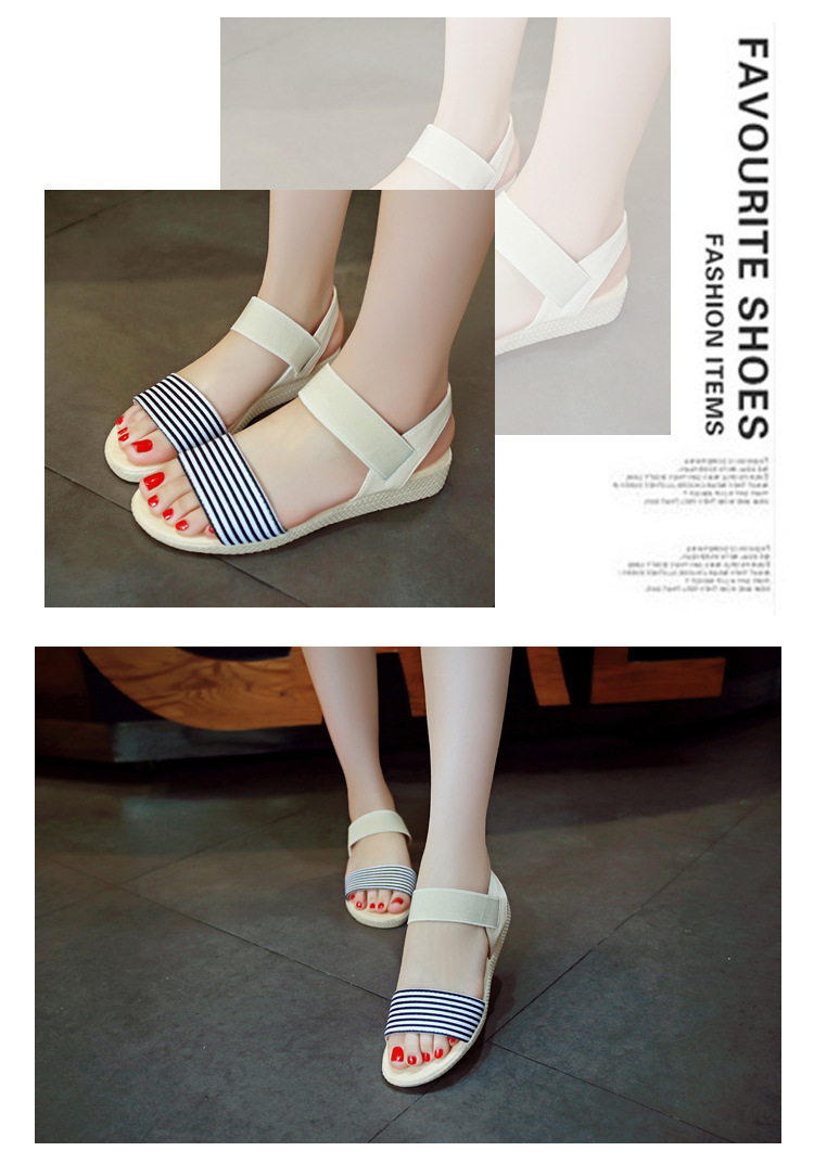 Chaussures été pour femme en Caoutchouc - Ref 3346541 Image 13