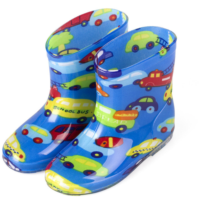 Giày mưa trẻ em ngắn ủng mưa mưa thương mại nước ngoài xuất khẩu nguồn nhà máy sản xuất trực tiếp PVC trẻ em giày nước bán buôn Giày đi mưa