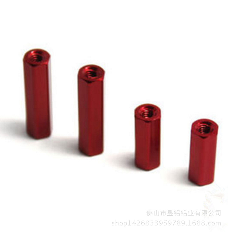 精密六角铝管加工铝型材定制加工表面阳极氧化处理