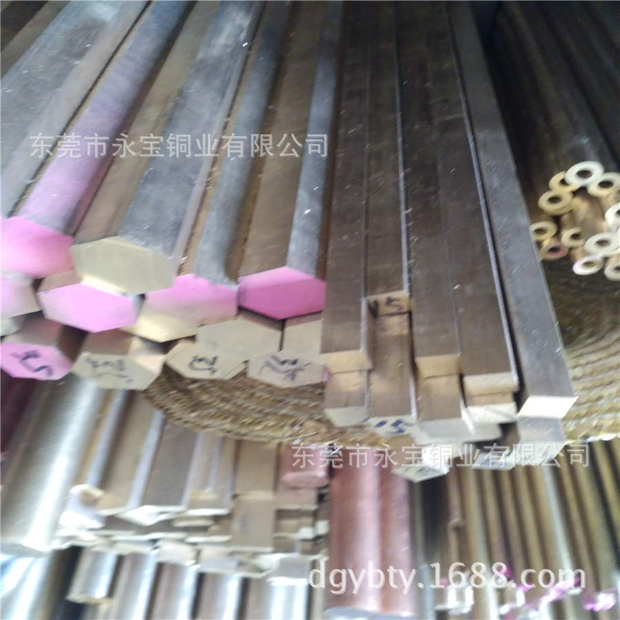 冷镦H59黄铜棒 C3604黄铜方棒 H62环保黄铜棒2.0 3.0 4.0 5.0mm