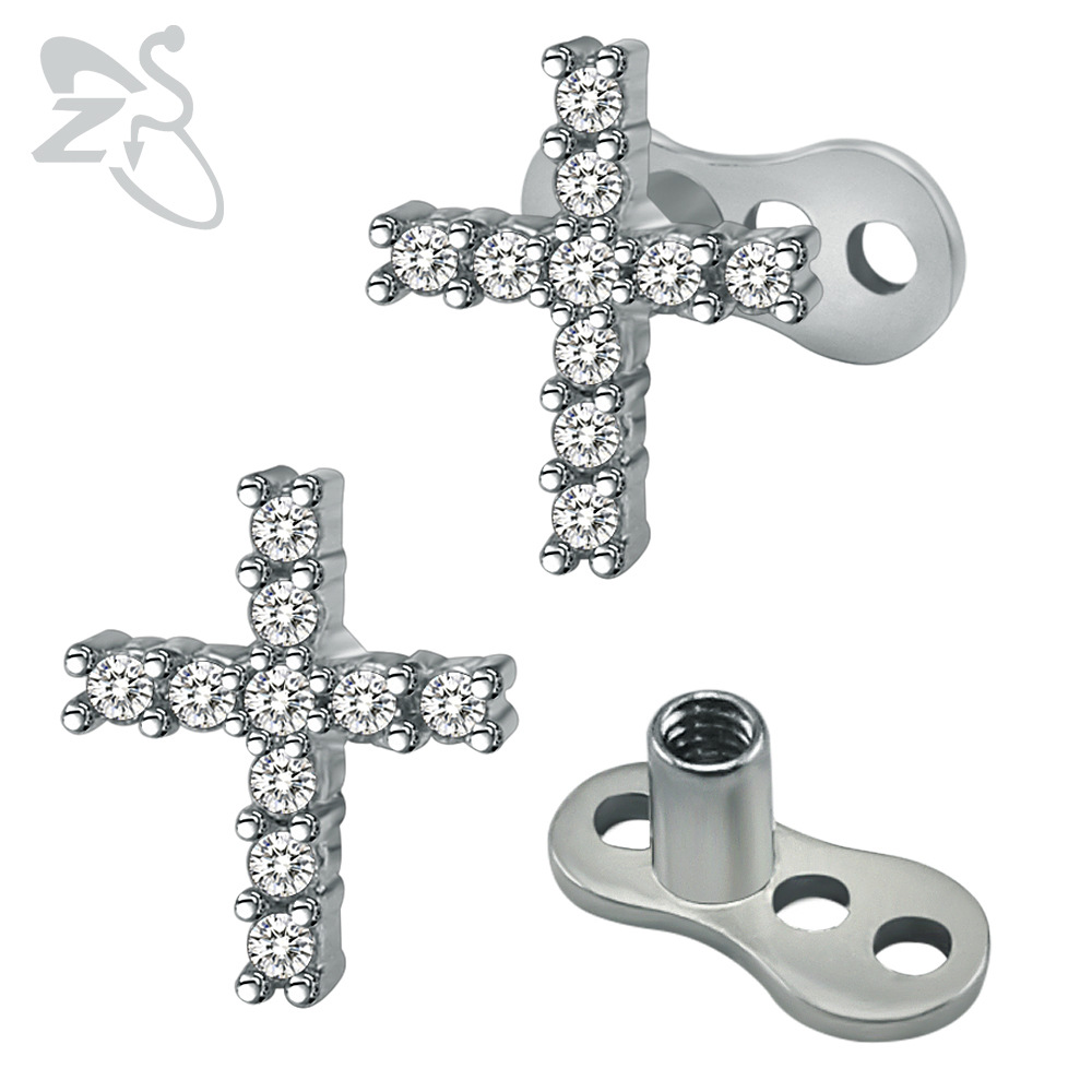 Labret stud lip piercing jewelry styling detail