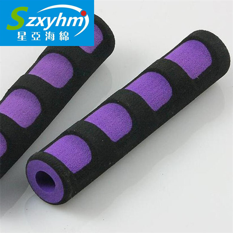 磨边倒角橡塑手把套 橡塑EVA海绵管防滑手把套 指纹手把套