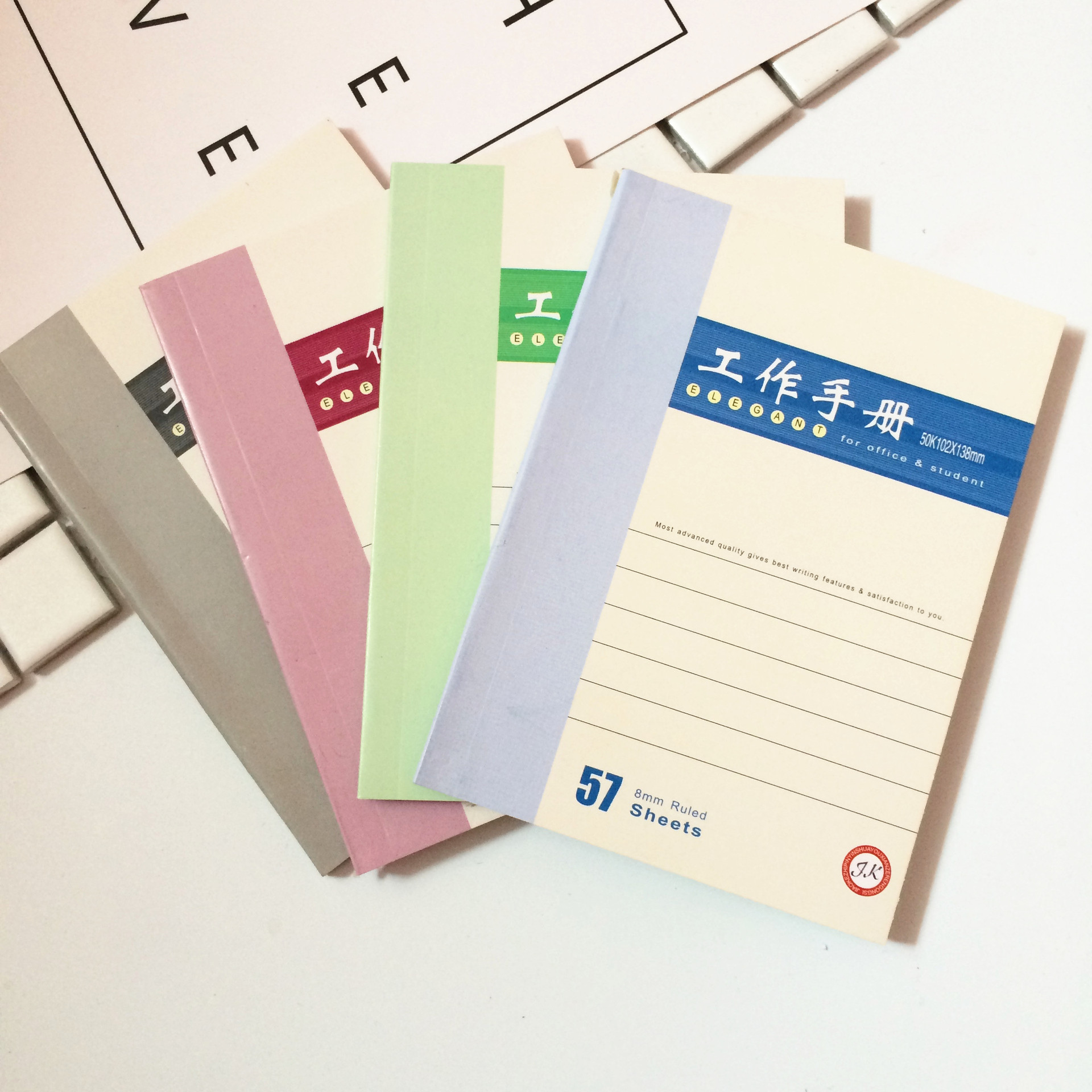 彩面50开工作手册 工作日志 记事本 笔记本 随身手册 现货批发|ms