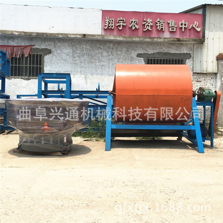 高效率螺丝小件去毛刺机 小工件抛光机 五金零部件去油除锈滚筒抛