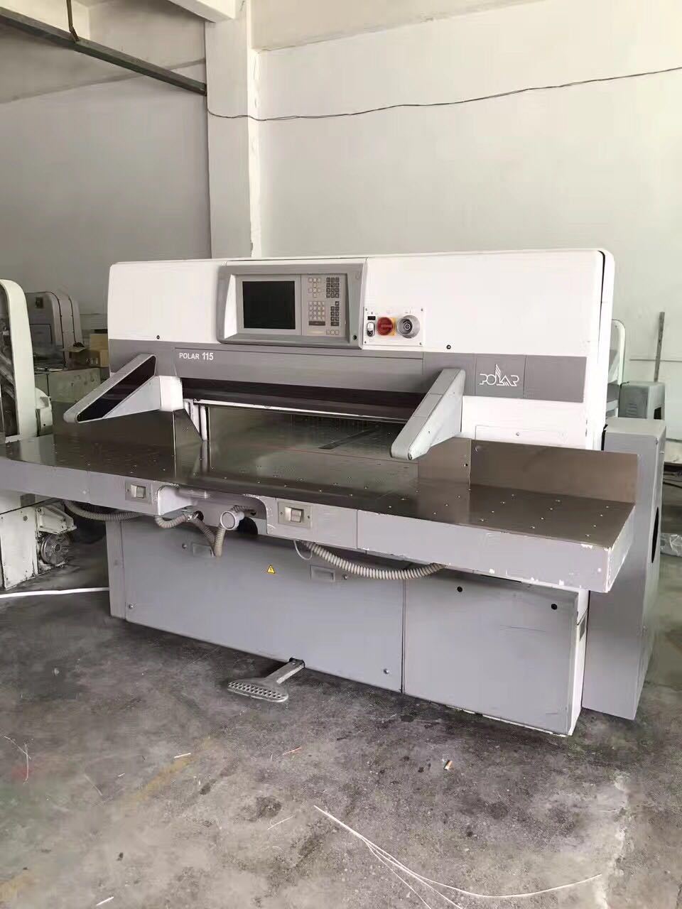 2007年波拉1150XC型德国电脑切纸机