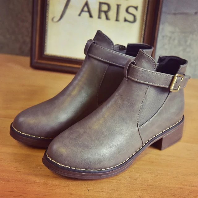 Bottes femme SHU MEIMEI en PU artificiel - Ref 3354813 Image 11