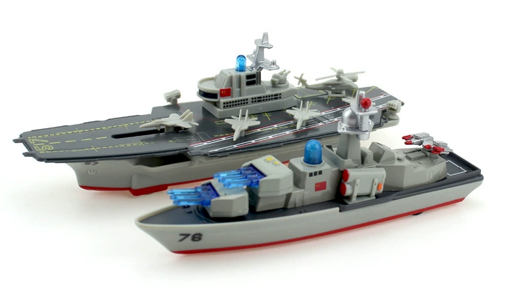 Металлический беспилотный авианосец, корабль, игрушка