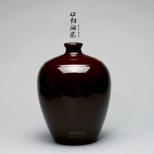 Керамическая винная банка Tuotao 5 фунтов красной глазурь