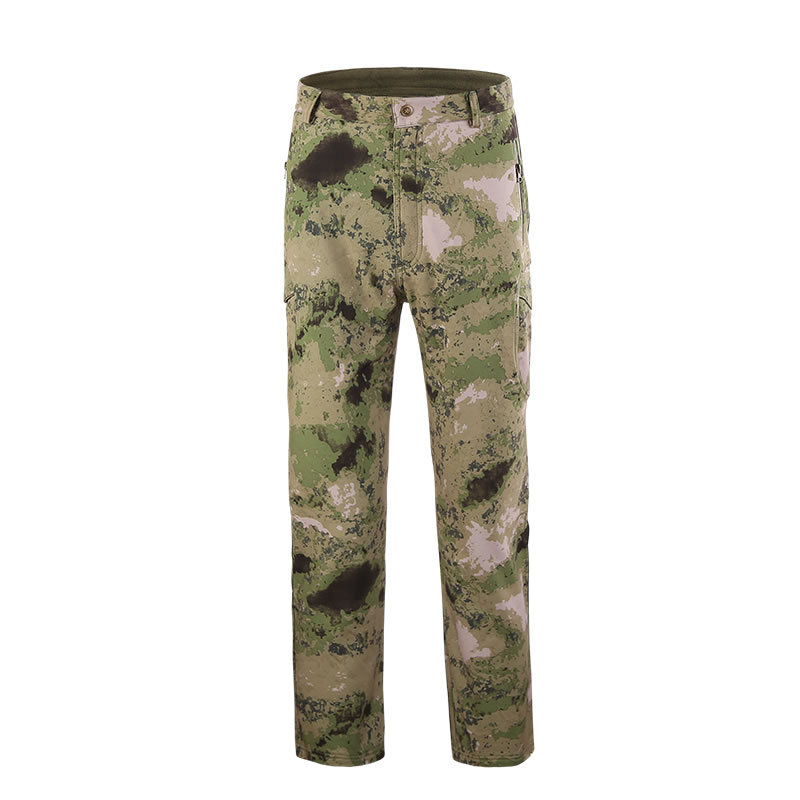 waterproof velvet keep warm travel trousers