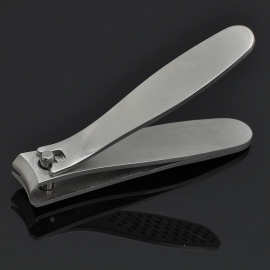 工厂铝合金指甲钳 银色美容美甲指甲剪刀 不易生锈高强度修甲工具