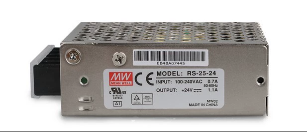 Черная среда на Тайване Mingwei, переключатель питания RS-25-15 25V1.7A в 3 года