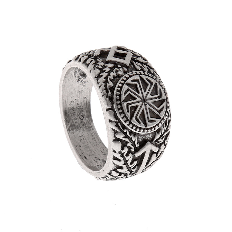 Viking Rune Ring Display