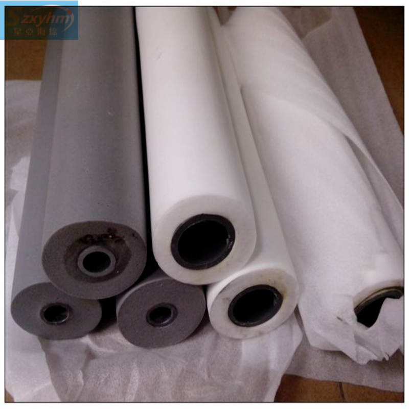 柔软PVA吸水海绵管 滚筒式泡棉PVA电路板清洁滚轴厂家直销