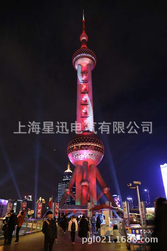 巨幅广告投影灯 楼体投影灯 楼宇广告户外广告投影 上海星迅