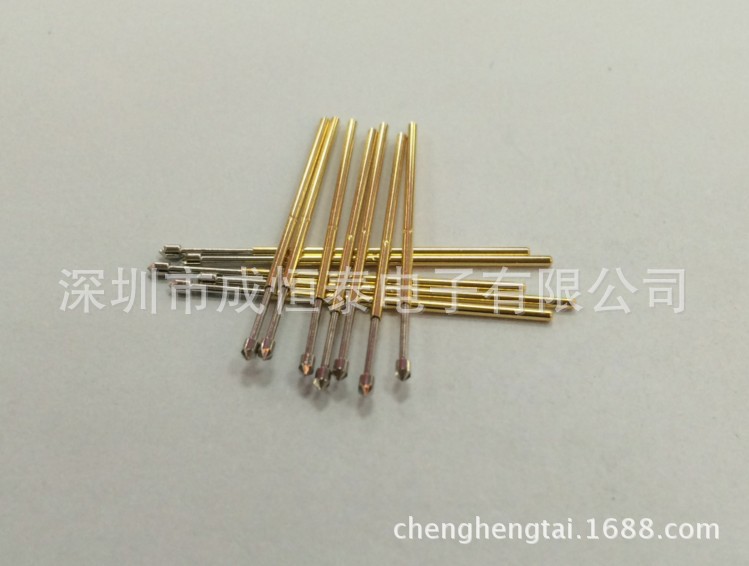 1.3弹簧测试针 PL75-LM2 钻石头镀镍 PCB板探针 质量保证