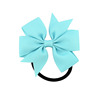 610 Foreign trade jewelry Robin ribbon bow hair ring girl head rope hair accessories six ear hair circles