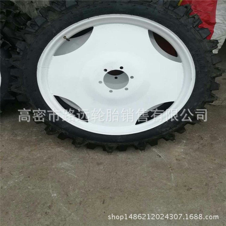 现货农用打药机轮胎5.00-19水旱两用充气轮胎500-19带钢圈