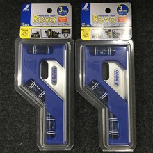 日本SHINWA亲和76429便携式水平尺 Revo 三管蓝 带磁石水平尺