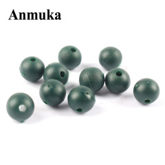 8mm6mm 魚餌釣魚珠 歐式鯉魚釣組漁具配件歐釣鯉魚 PE軟擋珠