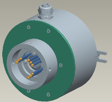 大电流导电滑环，内径20mm 3路80A电流滑环，VT20-3P80A