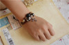 Leather adjustable bracelet for beloved, European style