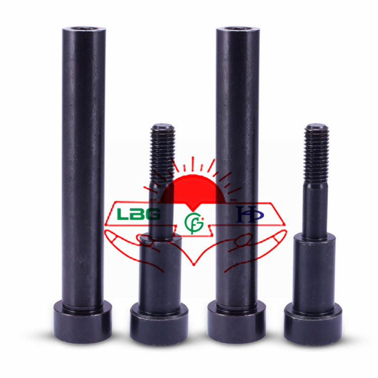 批發塑膠模具小拉杆 A型C型小拉杆 模具內牙黑色拉杆13*80-220mm